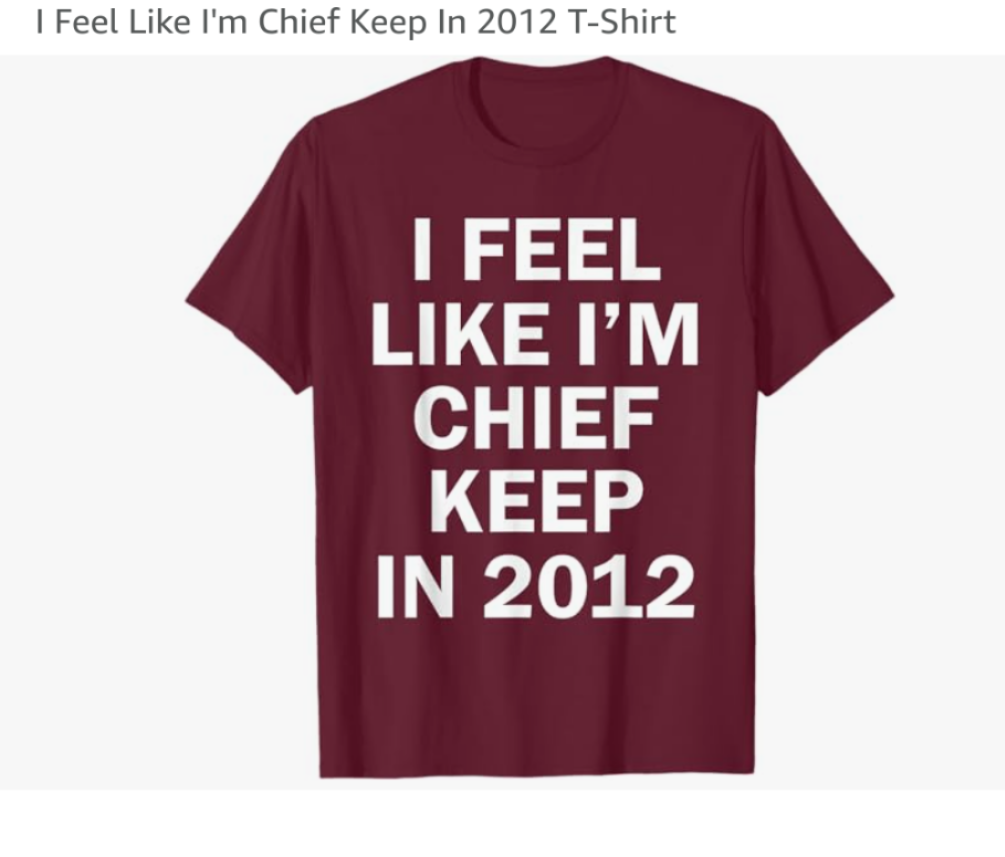 I'm Chief Keef' tees,